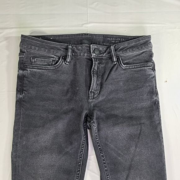 All Saints Denim - SOLD All Saints Dark Grey Skinny Jeans Sz 26